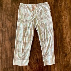 Plaid Fleece Pajama Pants